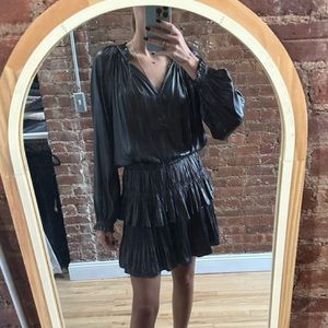 Longsleeve Metallic Dress